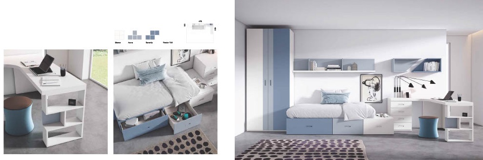 987-58 Dormitorio Modular